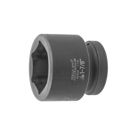 Holex Impact Socket, 1 inch Drive, 6 pt, 1-7/8 inch 653002 1.7/8
